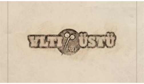 Menus, posters & social — AltıÜstü Pub